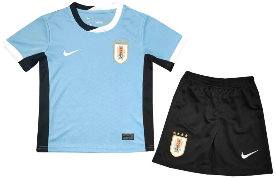 Kit infantil I Seleção do Uruguai 2024 Home 